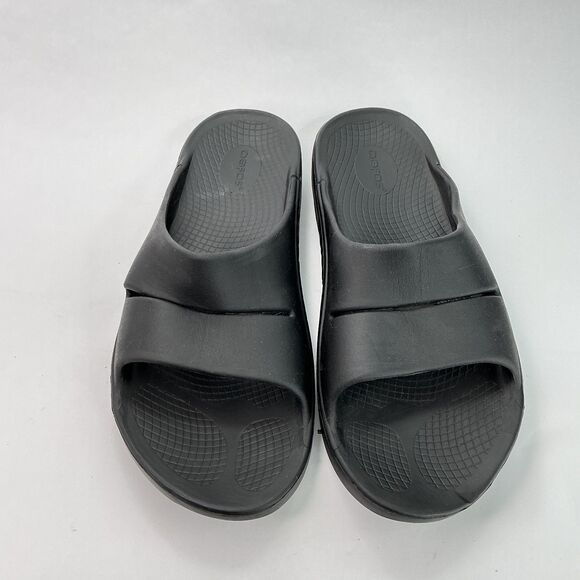 OOFOS OOahh Sport Slide Sandals Mens 10 Womens 12 Comfort Orthopedic Shoes Black main image 13
